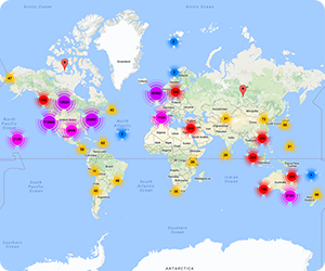 Litterati World Map